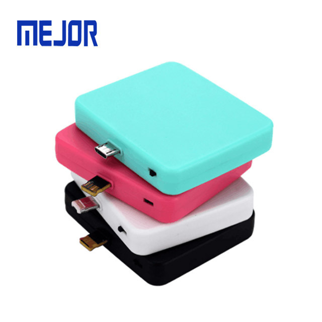 One mini Powerbank 1000mah charge Smart phone portable Power bank 1 Time Use Disposable Charger