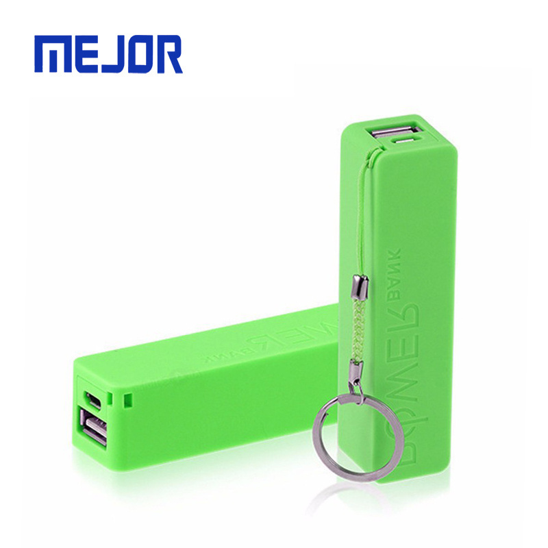 Mini Promotion gift PowerBank keychain 2200mah portable Usb charger 2A perfume power bank tube