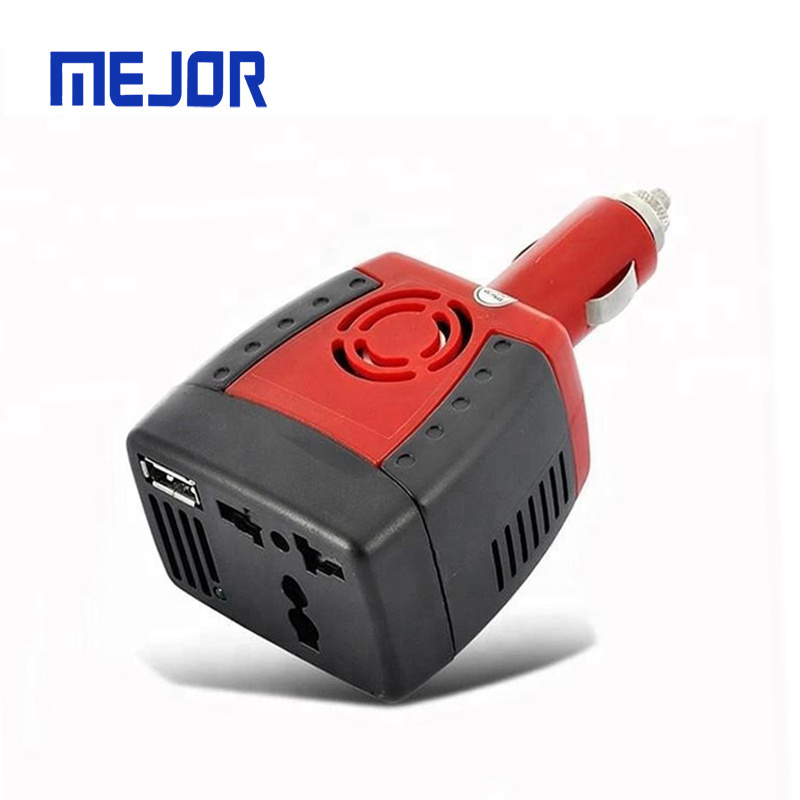 2in1 Transformer Phone Charger 12V DC to 150W AC Power converter 110V USB Adapter 2A Car Inverter