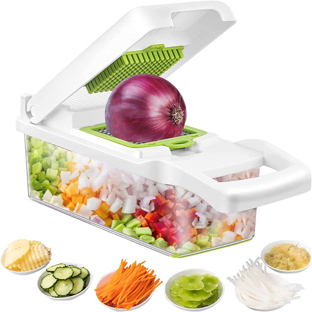 J428 Multifunctional 12 In 1 Fruits Veget Slicer Cutter Fruit And Vegetable Slicer Cutter Mandoline Kitchen Slicer Chopper