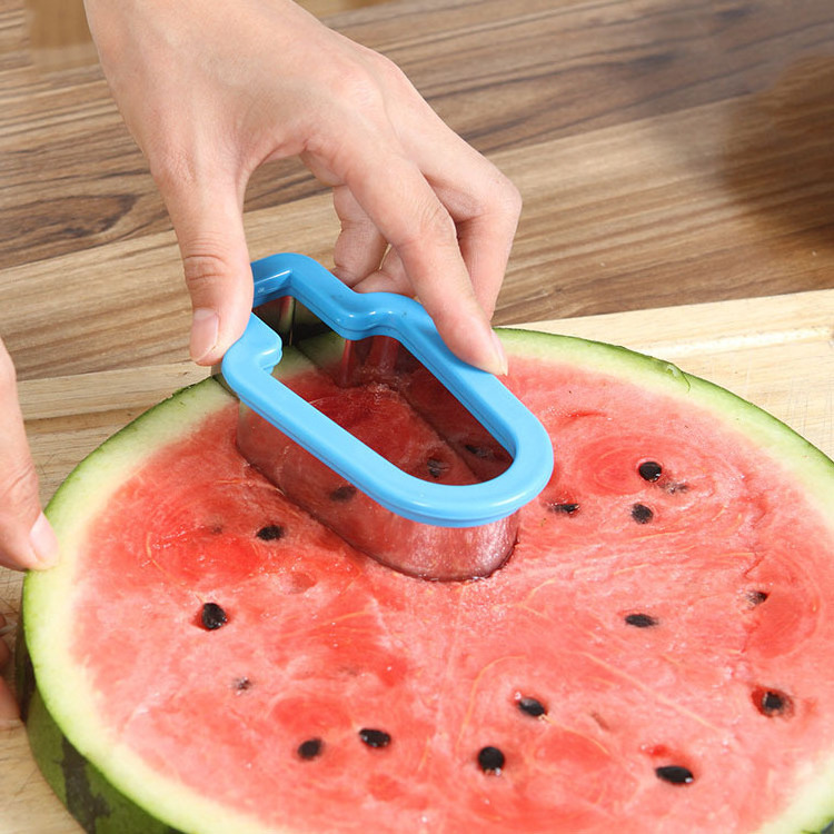 C668 Creative Watermelon Dicer Stainless Steel Tree Design Watermelon Cutting Knife Popsicle Model Watermelon Slicer