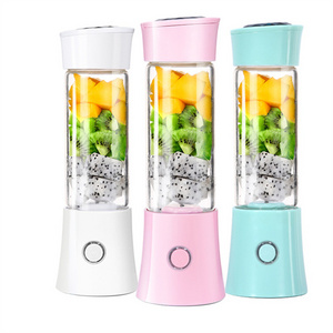 Home Use New Portable Travel Mini Usb Rechargeable Hand Held 6 Blades Blenders And Juicers Small Smoothie Mixer For Personal Use