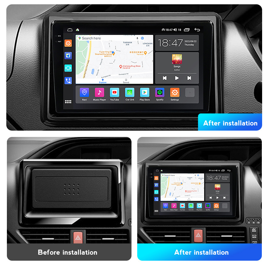 MEKEDE M6 PRO Car DVD player auto monitor 2K CP DTS for Toyota Noah 2014-2020 car radio dts dac audio decoder