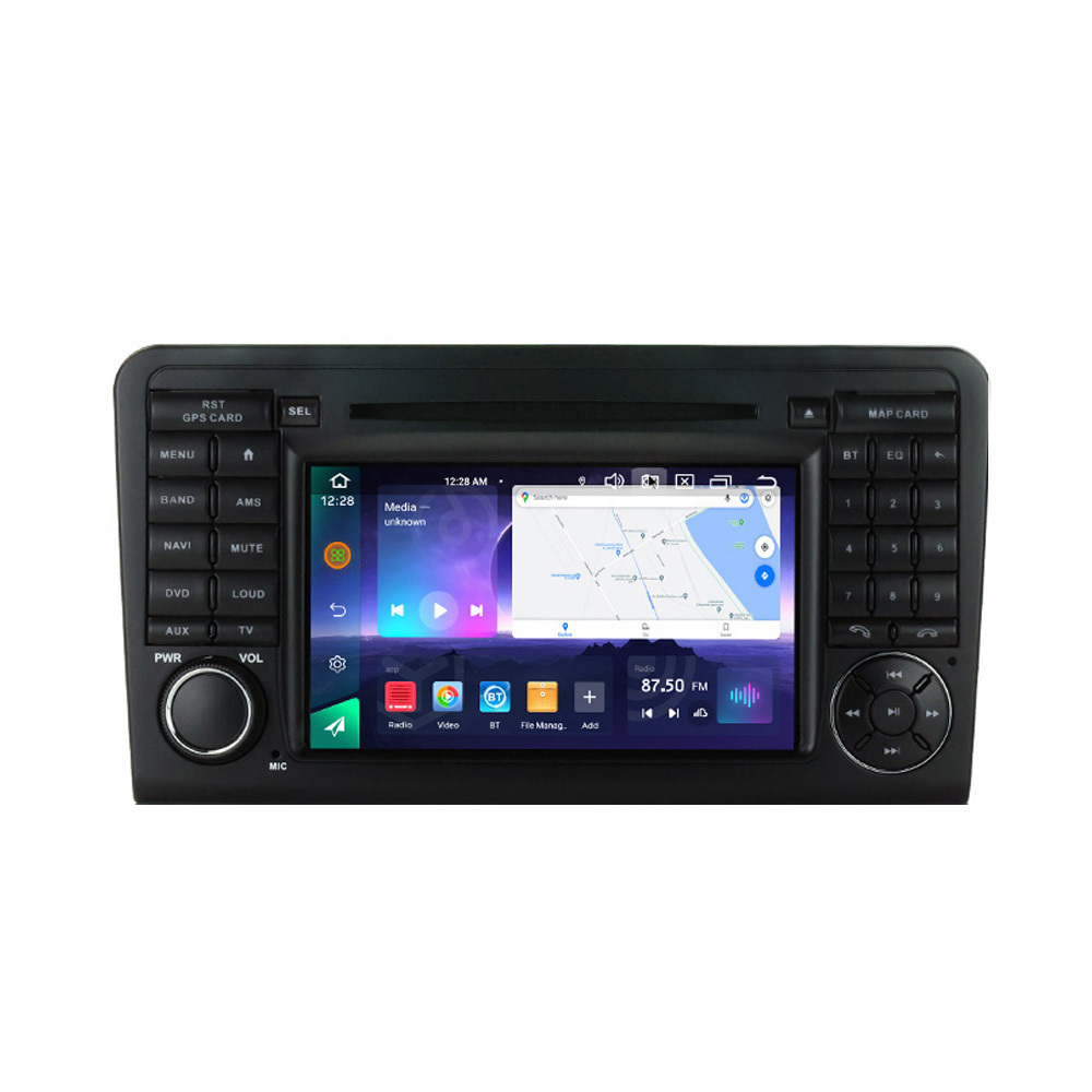 MEKEDE Android car radio player ADAS DVR 8 core 4g lte FM AM for 7 inch Benz ML gps navigation system