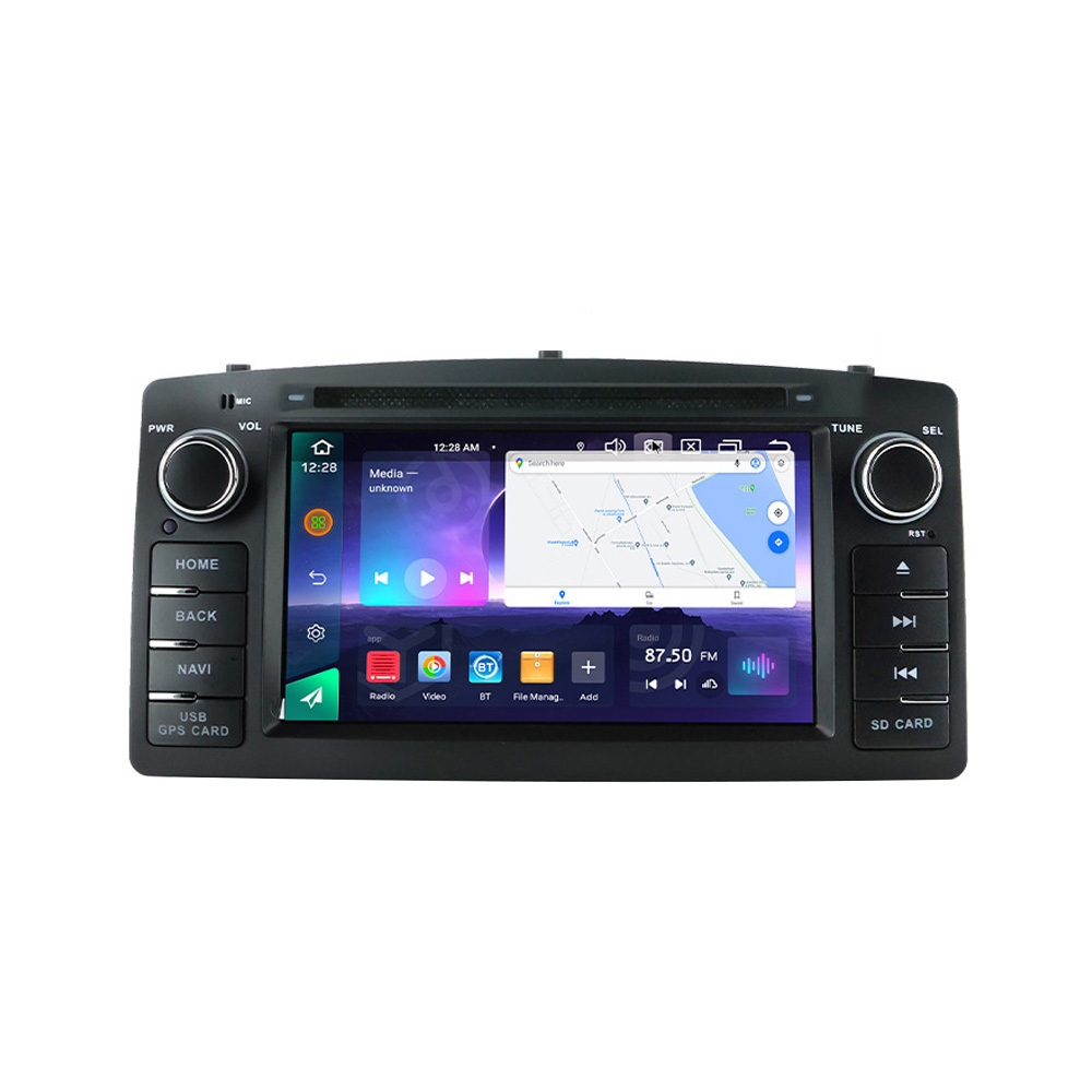 MEKEDE Android car ADAS DVR 8 core 4g lte FM AM for 6.2 inch Toyota E120 gps navigation system