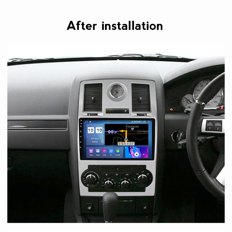 MEKEDE Android 11 8core IPS DSP 2.5D Car Multimedia DVD Player For Chrysler 300C 2004-2011 8+128G GPS BT Radio Carplay car radio