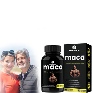 Natural black maca root capsule strong ginseng oyster supplement maca with maca capsules