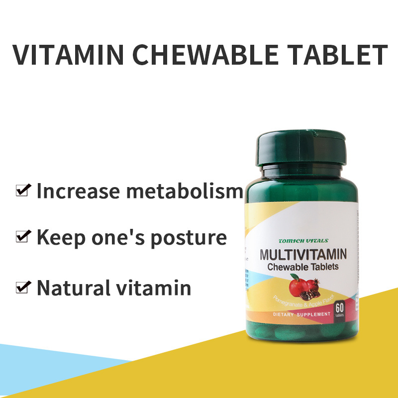 In stock Multivitamin Supplement Multivitamin Tablets  with Vitamin and Zinc for Immune Health Support