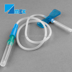 butterfly blood collection needle with luer adapter