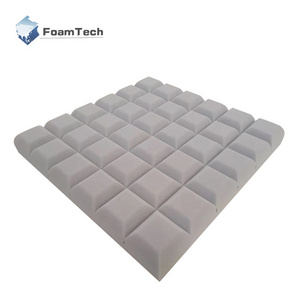 Customized studio waterproof acoustic hexagon foam sponge diffuser