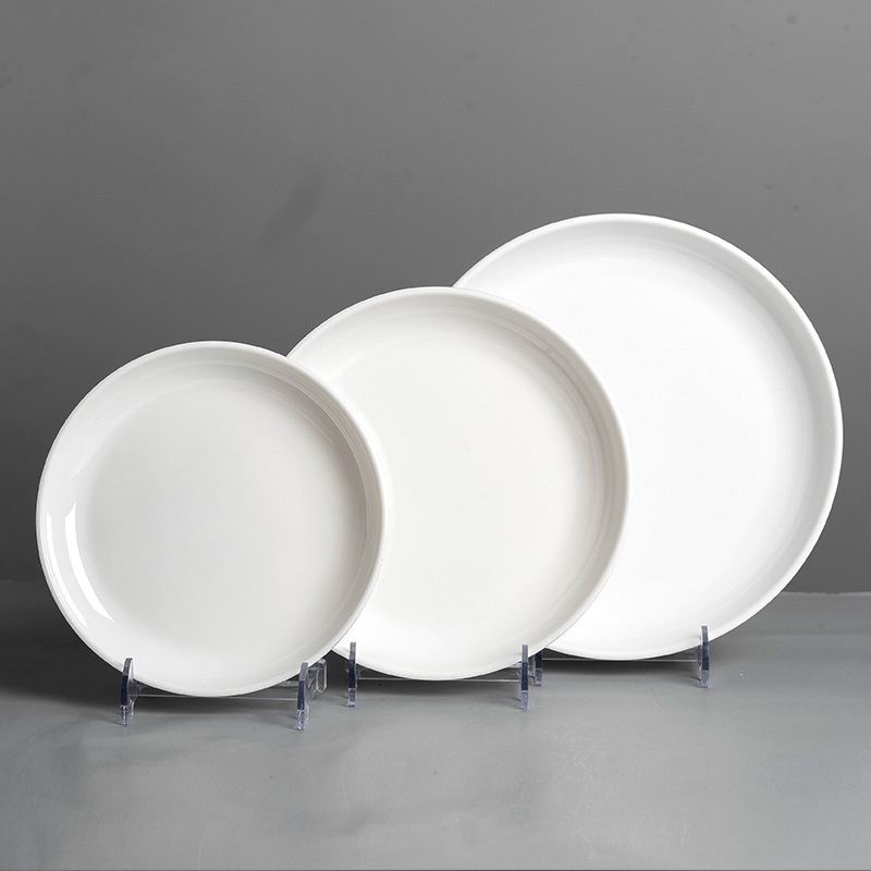 hotel white melamine tableware melamine tableware plate for restaurant