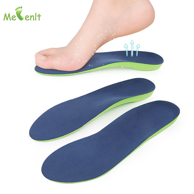 Flat Foot Orthopedic Insoles Orthotic Cushion Arch Support Sport Football Poron Running Plantar Fasciitis Performance Eva Insole