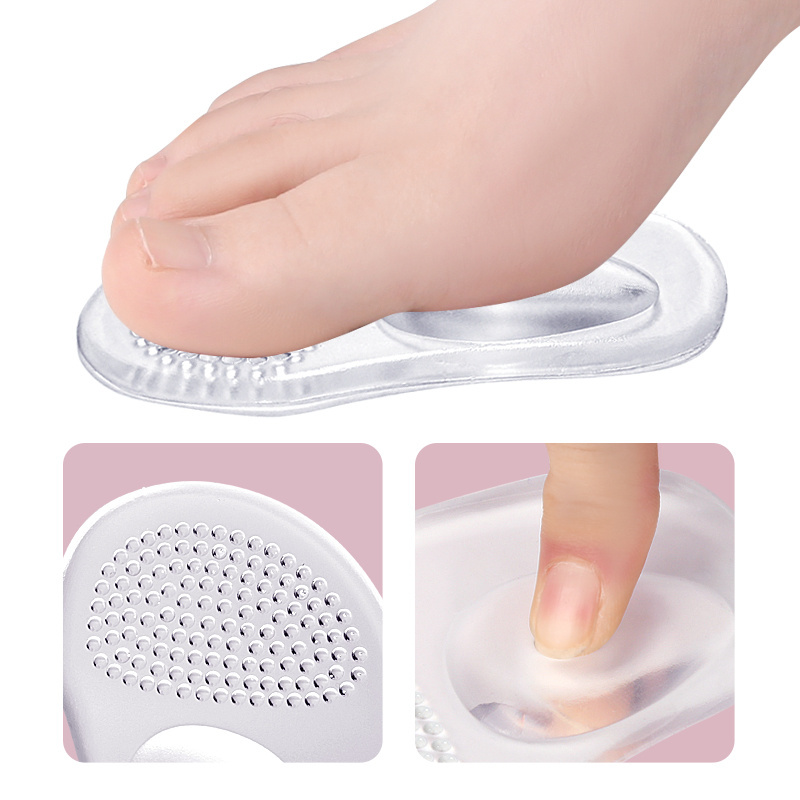 Ball of Foot Cushions Metatarsal Pads for Women Men Soft Gel Insoles Supports Forefoot Cushioning