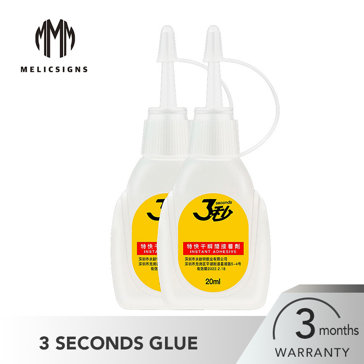 Great Popular Transparent 3 Seconds Adhesive Fast Bonding Glue Wooden DIY Hand Making Glue