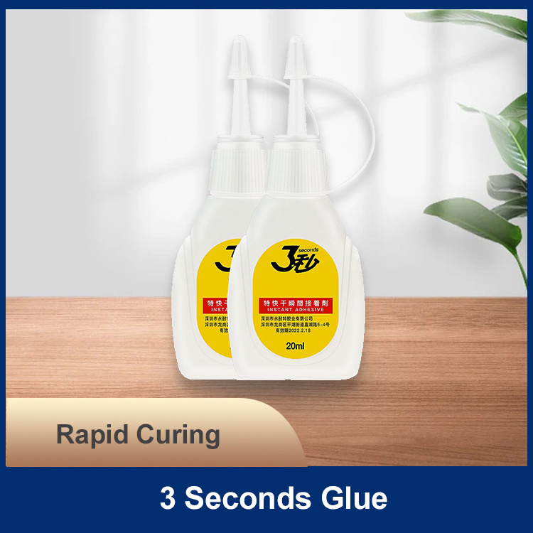 Great Popular Strong Quick-drying Glue 3 Seconds Glue Adhesive Channel Letter Glue Transparent 20ml