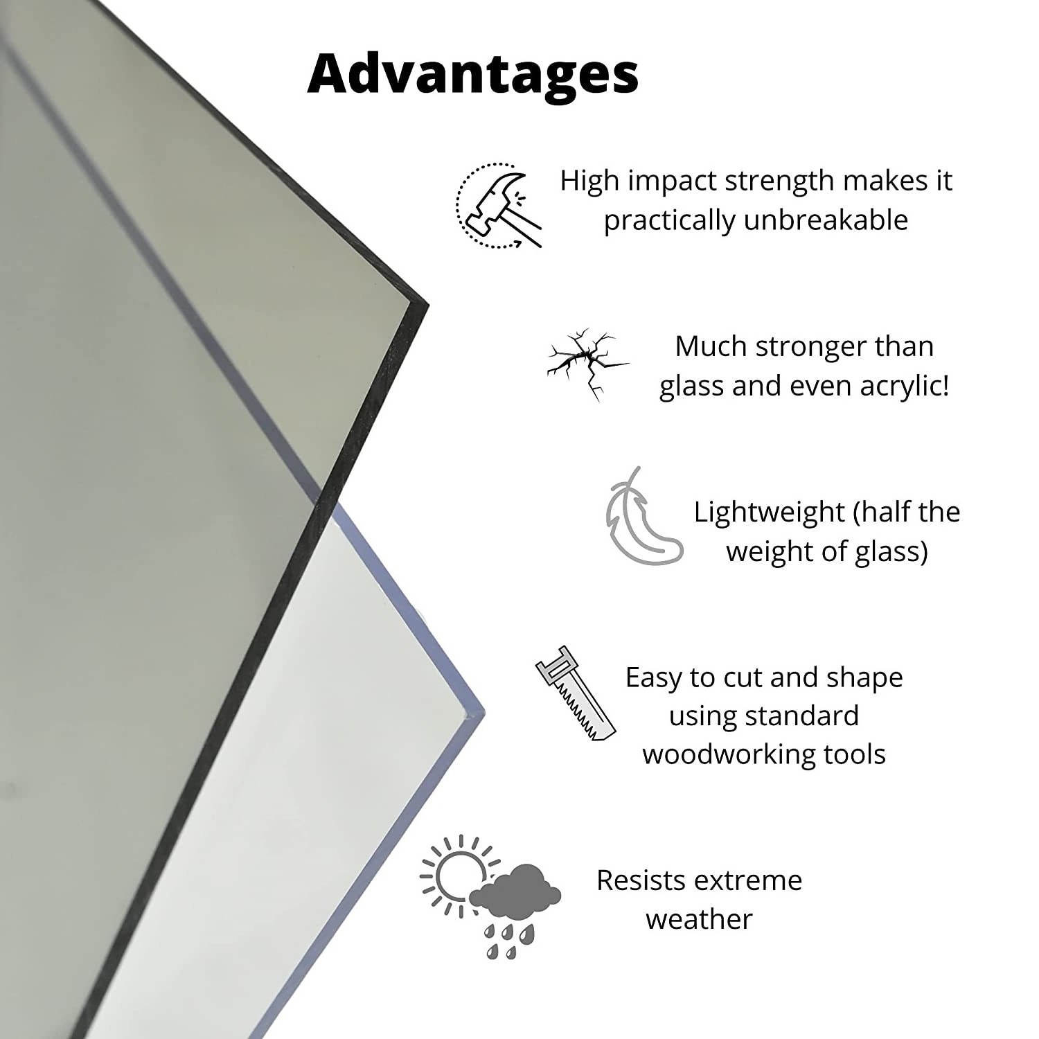 Chinese Acrylic Sheets Factory Infrared Transmitting Acrylic Sheets High Strength Easy Cut 1220*2440 Clear