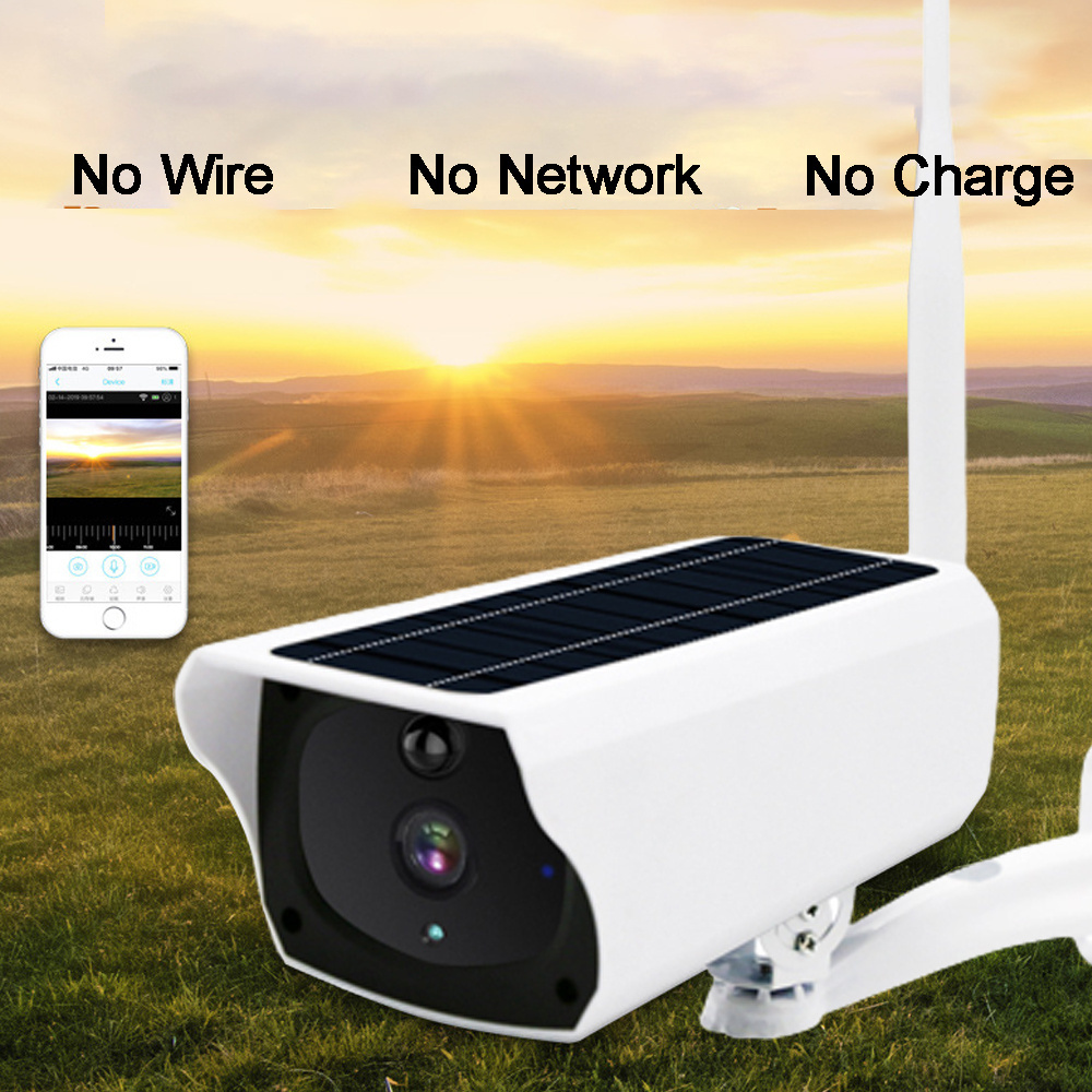 Solar Ptz 4G Camera Autotracking 4Mp Dual Powered Panel Wireless Ip System Outdoor Security