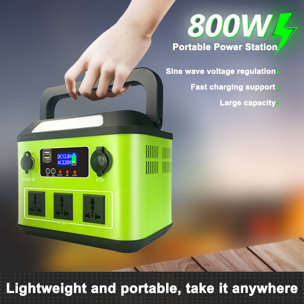 5Kw Off Grid Solar Power System Electric Generator Without Fuel Portable Battery Station With Panel