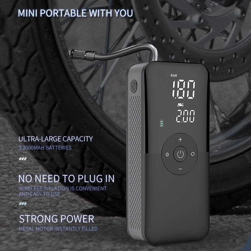 2023 Air Compressor Digital Tire Inflator Wireless Car Tire Accessories 20 L /min Portable and Multi-functional Tire Inflators