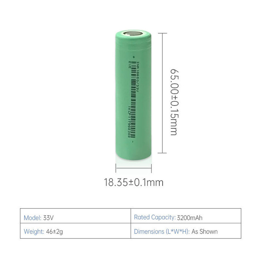 Rechargeable Lithium Battery Cell 3.7V 18650 3500mah 6000mah Cylindrical Lifepo4 Batteries Pack With Box For Golf Car Ebike