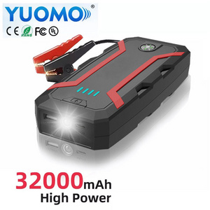 Car Jump Starter with Air Compress Multi-Function 32000mAh Power Station / Portable 12V Lithium Battery Car Jump Starter