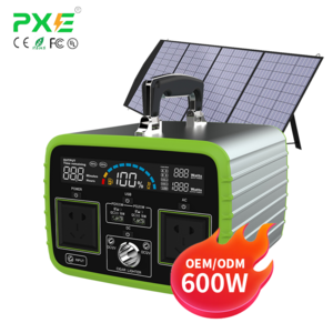 300w 600w Lifepo4 Battery Camping Outdoor Generator Portable Power Station / Charging Solar Panels Bank Portable Power Stations