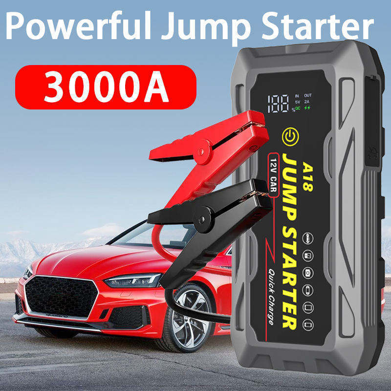 Power Bank Kit Batteryless Jump Starter Flashlight Car Lithium 40000Mah Energizer Battery