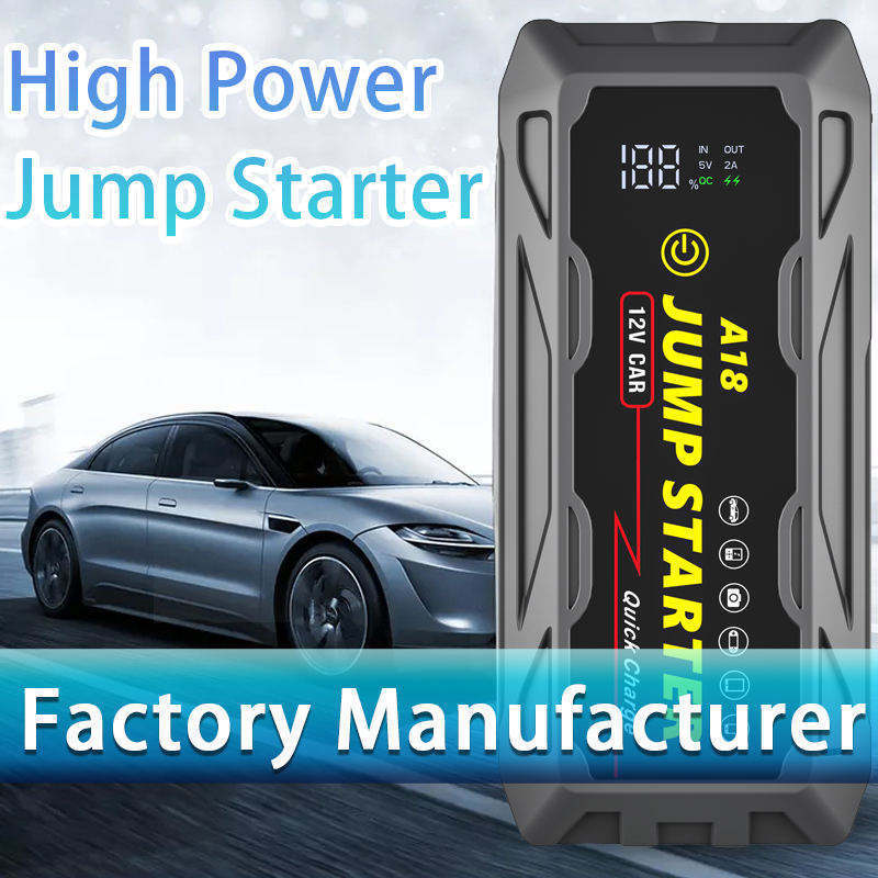 Power Bank Kit Batteryless Jump Starter Flashlight Car Lithium 40000Mah Energizer Battery