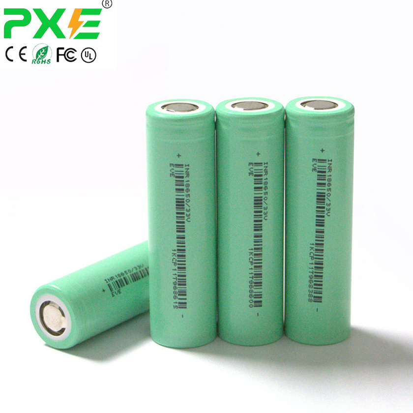 Rechargeable Lithium Battery Cell 3.7V 18650 3500mah 6000mah Cylindrical Lifepo4 Batteries Pack With Box For Golf Car Ebike