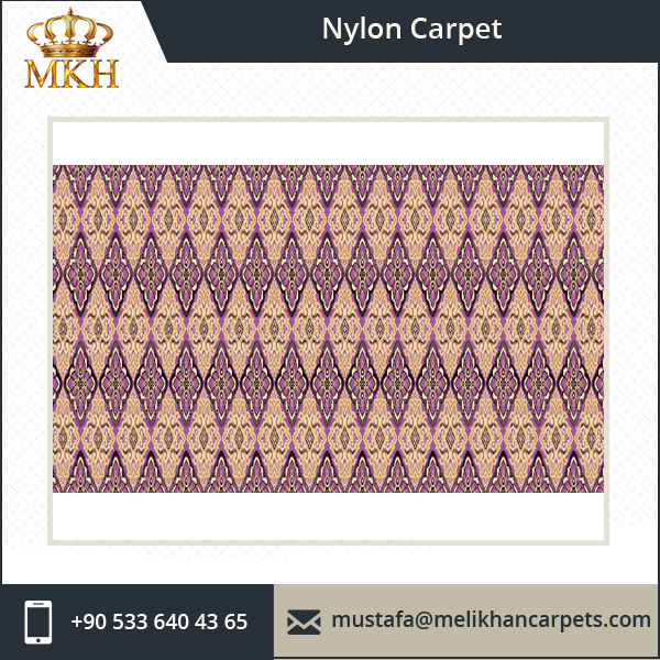 Nylon Printed Elegant Colored Carpet and Rug for Sale