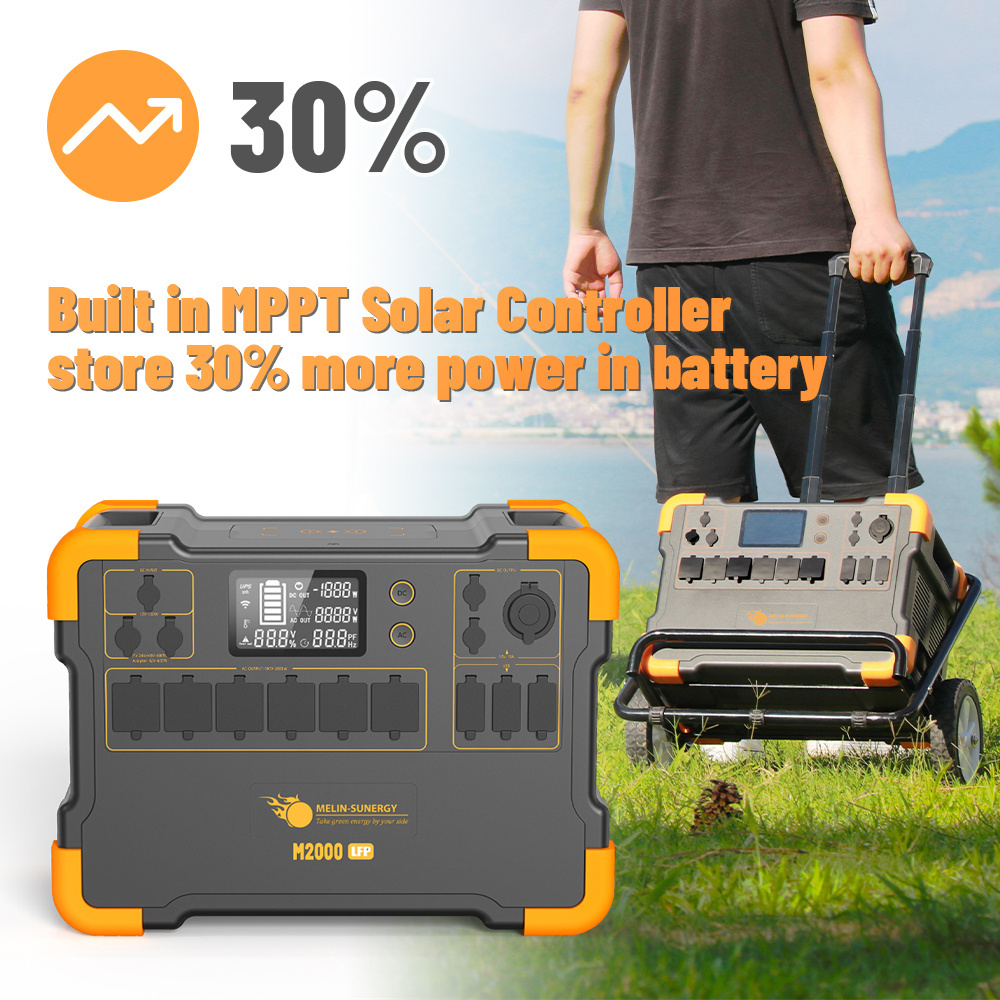 2000W solar generators lithium 5000w off grid solar power generator system for home 5000 watt solar generator