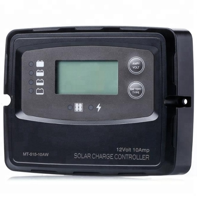 10A/12V Digital hybrid solar charge controllers