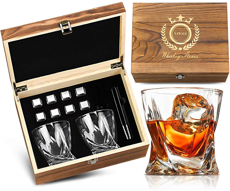 Metal Whiskey Stone Reusable stainless steel ice cube