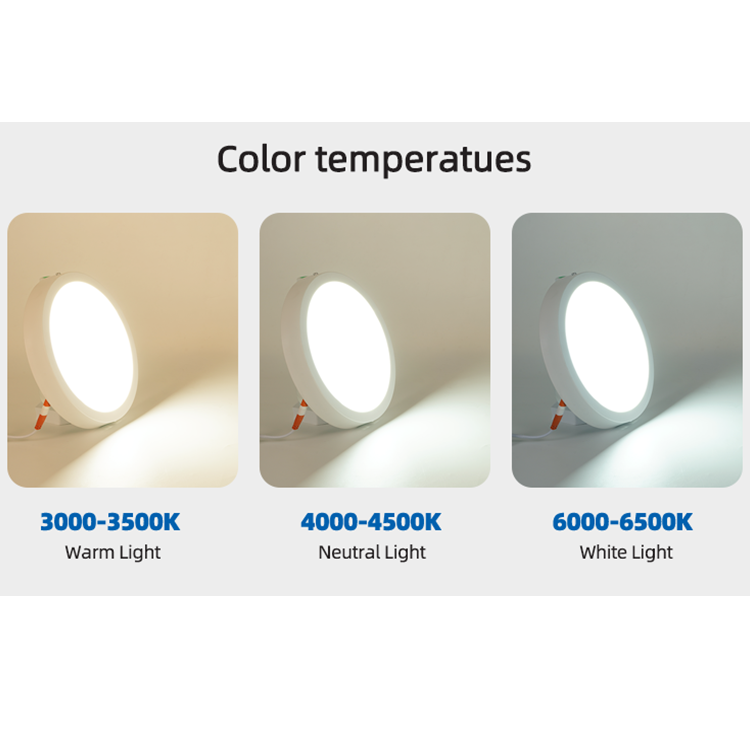 MELINZ Hot Sale Item Narrow Edges Recessed Living Room Light Panel 6w 12w 18w 24w LED Panel Light