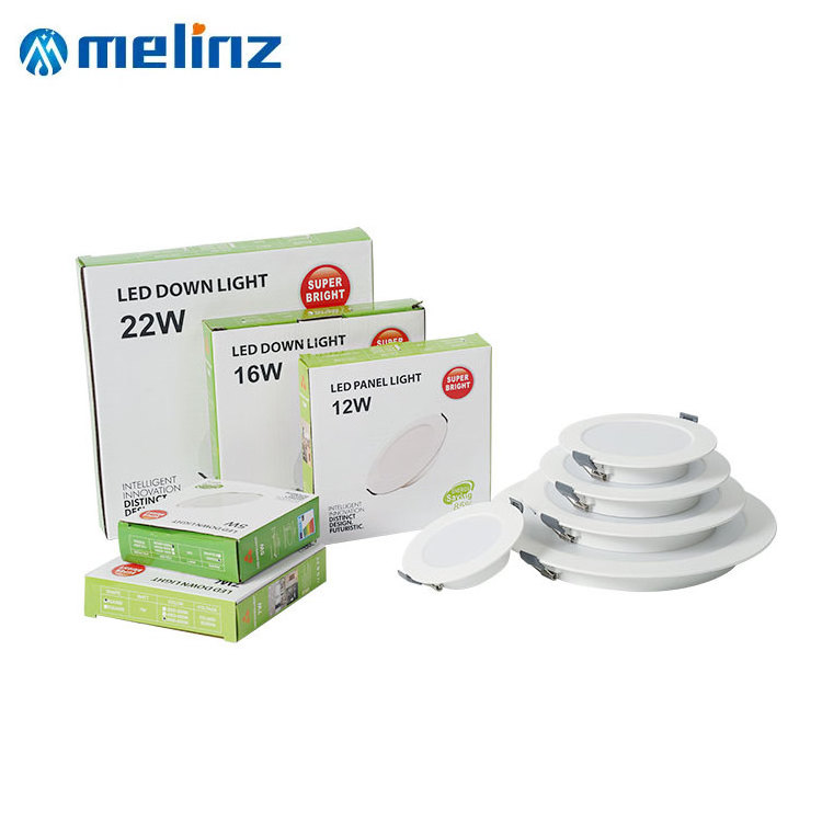 MELINZ Factory Price Indoor Lighting Surface Mounted Recessed Mounted Slim Led Panel Light For Home Office Ceiling