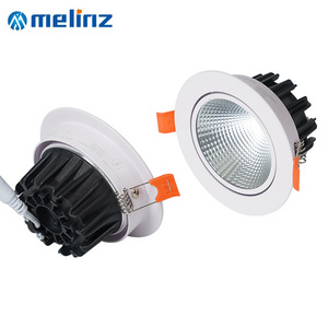 Exterior Outdoor Adjustable Lighting 3W Round Recessed Surface Wall Mounted Lamp Ceiling Cob Led Down Light Downlight