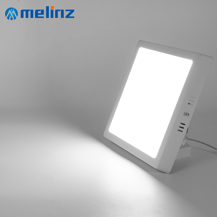 MELINZ Commercial Ceiling Die Casting Aluminum Light Panel Round Square 6 12 18 24 W Led Slim Panel Light