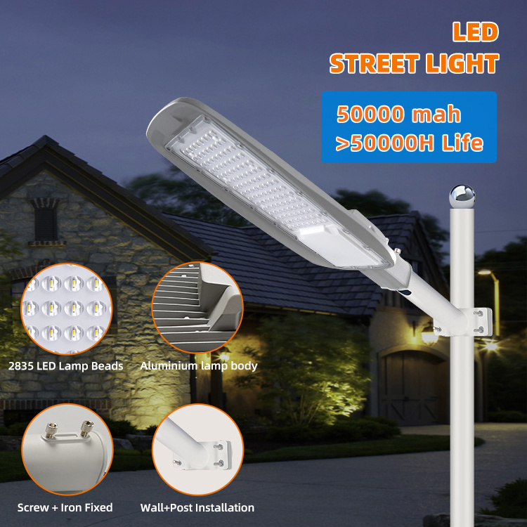 MELINZ High Power Highway Road Street Lamp Die Casting Aluminum Ip66 50W 100W 150W 200W Led Street Light