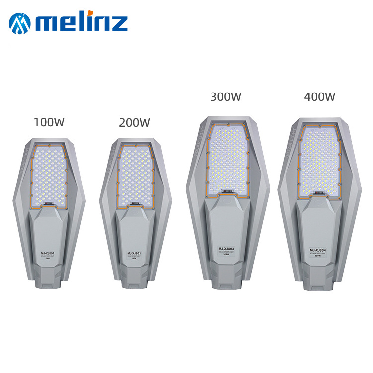 Outdoor 100 200 300 400 watt streetlight Road Lamp 100W 200W 300W 400W LED Solar Street Light