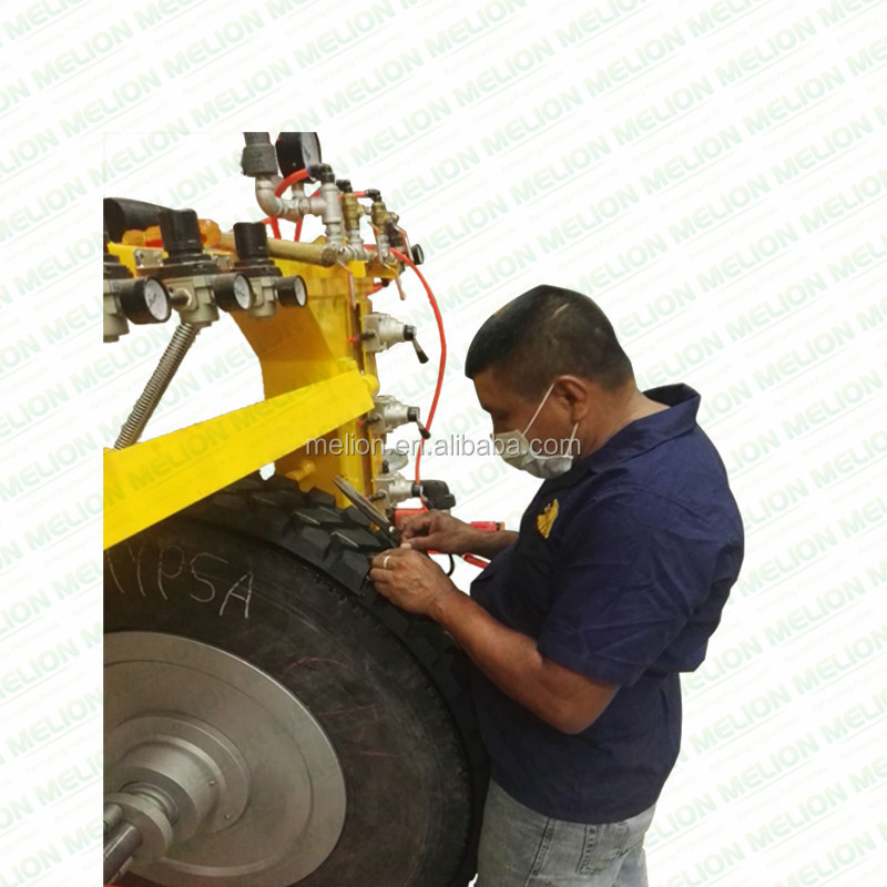 Automatic Retread Tyre Buffing Machine