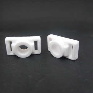 Industrial alumina ceramic nozzle 95% 99% Spacer porcelain precision ceramic accessories