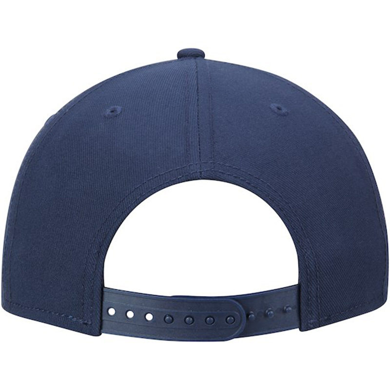 fashionable hats navy blue snapback custom hat