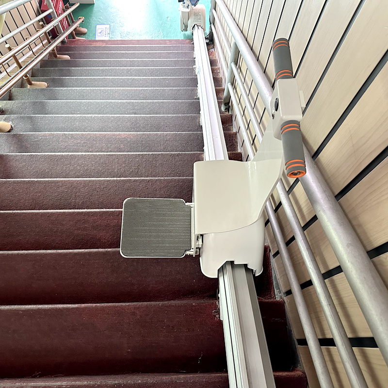 Low price High quality Standing Wireless remote control stairlifts Stable and safe stair lift