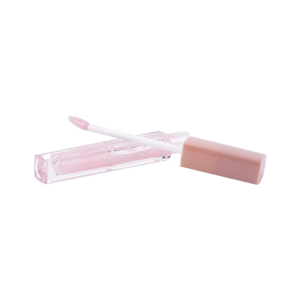 Hot sales Lip gloss featuring Shimmer finish ideal for Use as a clear gloss for a natural lip shine