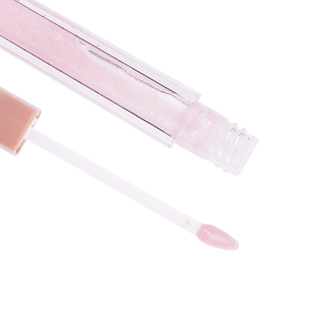 Hot sales Lip gloss featuring Shimmer finish ideal for Use as a clear gloss for a natural lip shine