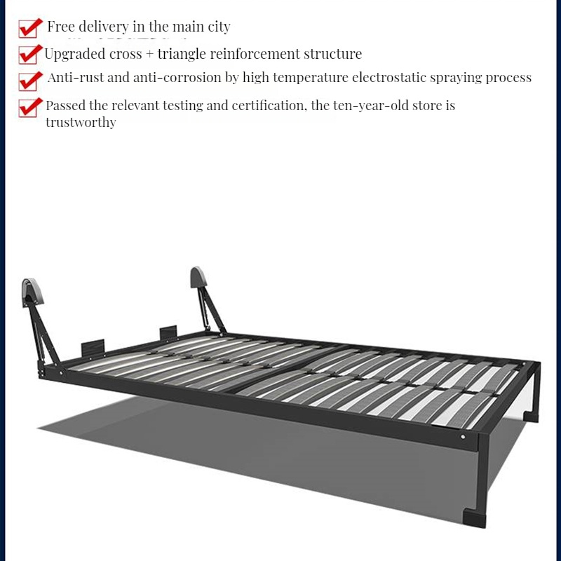 Multi-functional Double Invisible Folding Wall Bed Murphy Double Bed