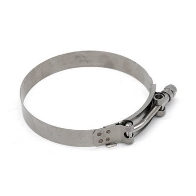 MT-1707-U Stainless steel ftth accessories steel US style high press strong V band US type hose clamp