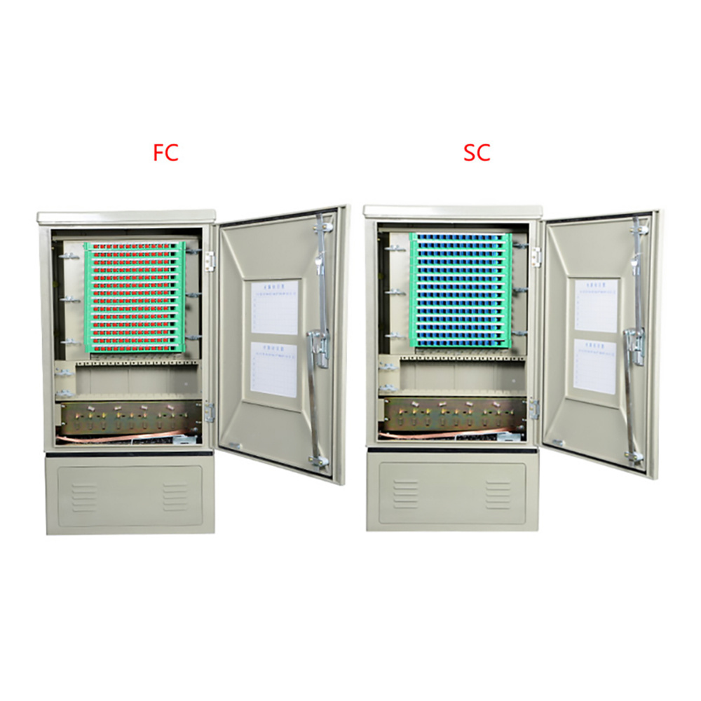 MT-CCC-1303 Melontel FTTH fiber optic cross connecting street cabinet FDH fiber distribution hub