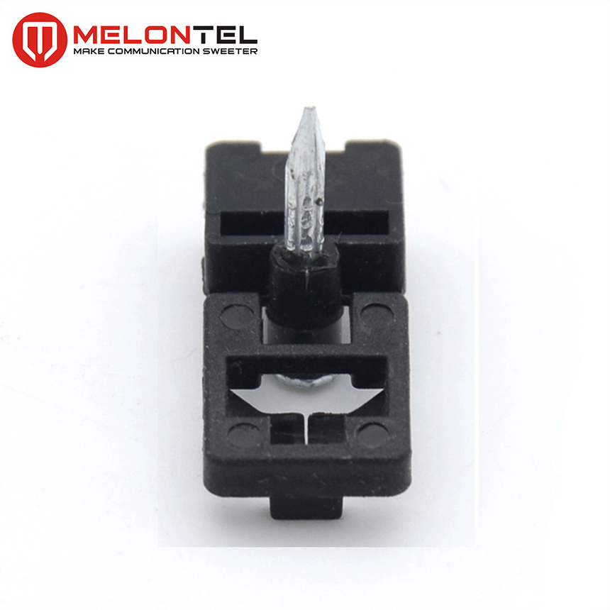 MT-1761 Electric wire cable holding clip single nail plastic fiber clip