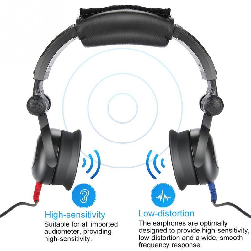 Quality Air transducer bone conductor for Audiometer  hearing test headphone headset